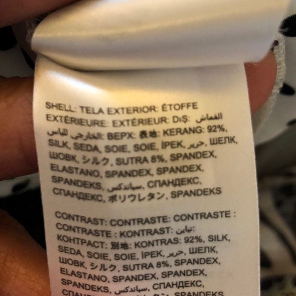 Bebe polka dot top - Picture 3 of 3